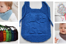 10+ Baby Bib Free Knitting Pattern