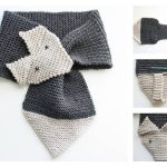 Adjustable Fox Scarf Free Knitting Pattern