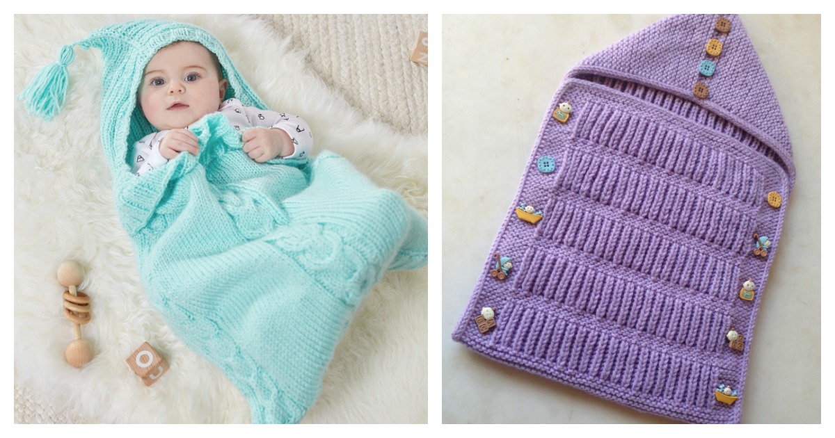 Baby Sleeping Bag Free Knitting Pattern