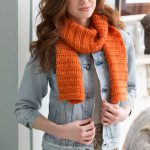 Beginner Garter Drop Stitch Scarf Free Knitting Pattern