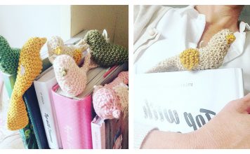 Bookmark Bird Free Knitting Pattern