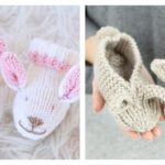 Bunny Hop Slippers Free Knitting Pattern