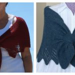 Carol’s Clever Little Keyhole Shawl Free Knitting Pattern
