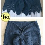 Carol’s Clever Little Keyhole Shawl Free Knitting Pattern