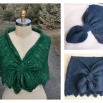 Carol’s Clever Little Keyhole Shawl Free Knitting Pattern