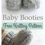 Epipa Baby Booties Free Knitting Pattern