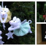 Free Furry Fairies Christmas Ornament Knitting Patterns