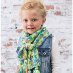 Kid’s Drop-Stitch Scarf Free Knitting Pattern
