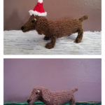 Mini Sausage Dog Free Knitting Pattern
