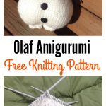Olaf from Frozen Amigurumi Free Knitting Pattern