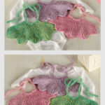 Petal Bibs Free Knitting Pattern