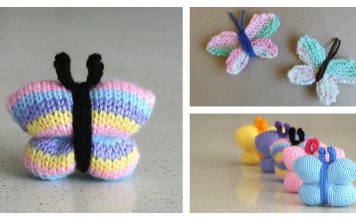 Easy Butterfly Free Knitting Pattern