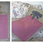 Who’s Sleeping in My Bed Crib Blanket Knit Pattern