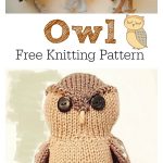 Adorable Puff Owl Free Knitting Pattern