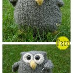 Adorable Puff Owl Free Knitting Pattern