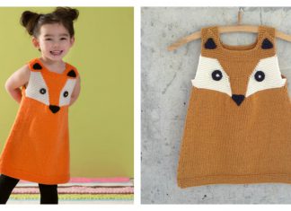 Child's Foxy Tunic Free Knitting Pattern