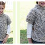 Girl’s Raglan Pullover Free Knitting Pattern