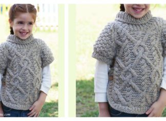 Girl's Raglan Pullover Free Knitting Pattern