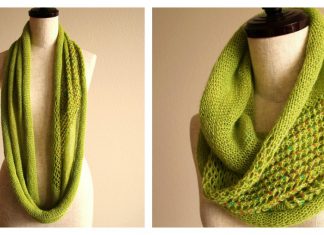 Jeweled Cowl Free Knitting Pattern