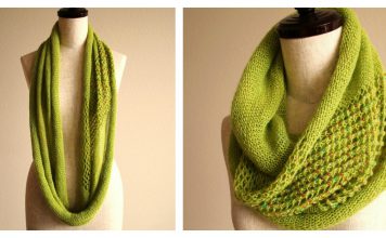 Jeweled Cowl Free Knitting Pattern