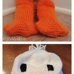 Just Ducky Hat & Socks Free Knitting Pattern
