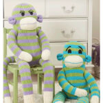 Mr. & Mrs. Sock Monkey Free Knitting Pattern