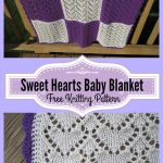 Sweet Hearts Baby Blanket Free Knitting Pattern
