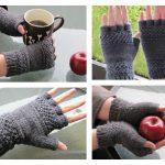Tipless Gloves Free Knitting Pattern