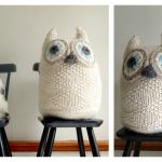 Big Snowy Owl Free Knitting Pattern