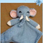 Cutie Elephant Blankie Free Knitting Pattern