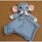 Cutie Elephant Blankie Free Knitting Pattern