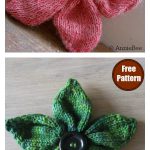 Flower Free Knitting Pattern