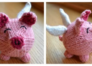 Flying Pig Free Knitting Pattern