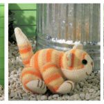 Four Cats Free Knitting Pattern