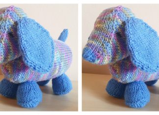 Luis The Long Puppy Free Knitting Pattern