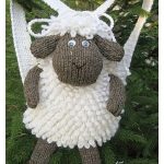 Sheep Backpack Free Knitting Pattern