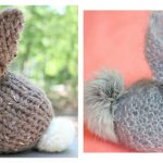 Square Bunny Free Knitting Pattern