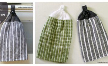 Towel Top Free Knitting Pattern