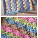 Treetops Baby Blanket Free Knitting Pattern