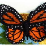 3D Butterfly Free Knitting Pattern
