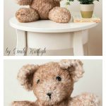 Adorable Teddy Bear Free Knitting Pattern