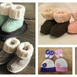Baby Hug Boots Free Knitting Pattern