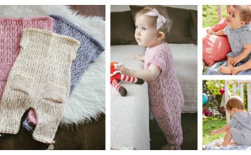 Baby Romper Suit Free Knitting Pattern