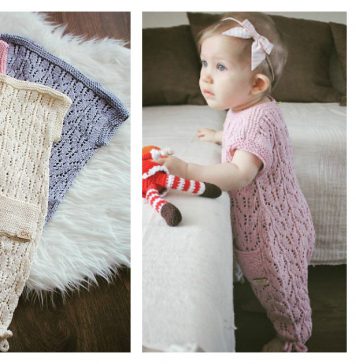Baby Romper Suit Free Knitting Pattern