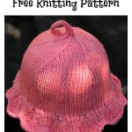 Baby Sun Hat Free Knitting Pattern