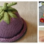 Berry Baby Hat Free Knitting Pattern