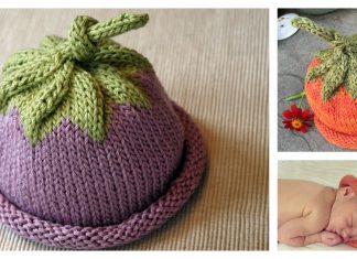 Berry Baby Hat Free Knitting Pattern
