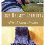 Bike Helmet Earmuffs Free Knitting Pattern