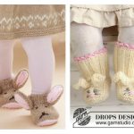 Bunny Baby Booties Free Knitting Pattern