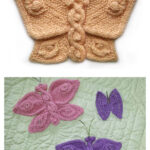 Butterfly Free Knitting Pattern